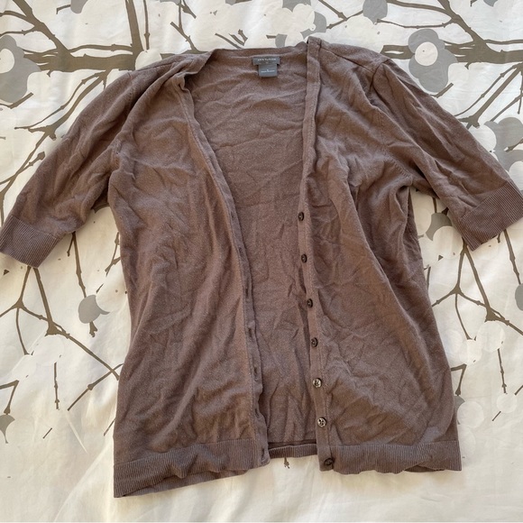 Ann Taylor short sleeve cardigan - Picture 1 of 4